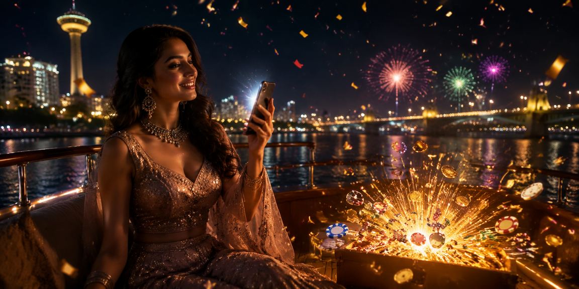 Player using smartphone app for Teen Patti live game in Ahmedabad