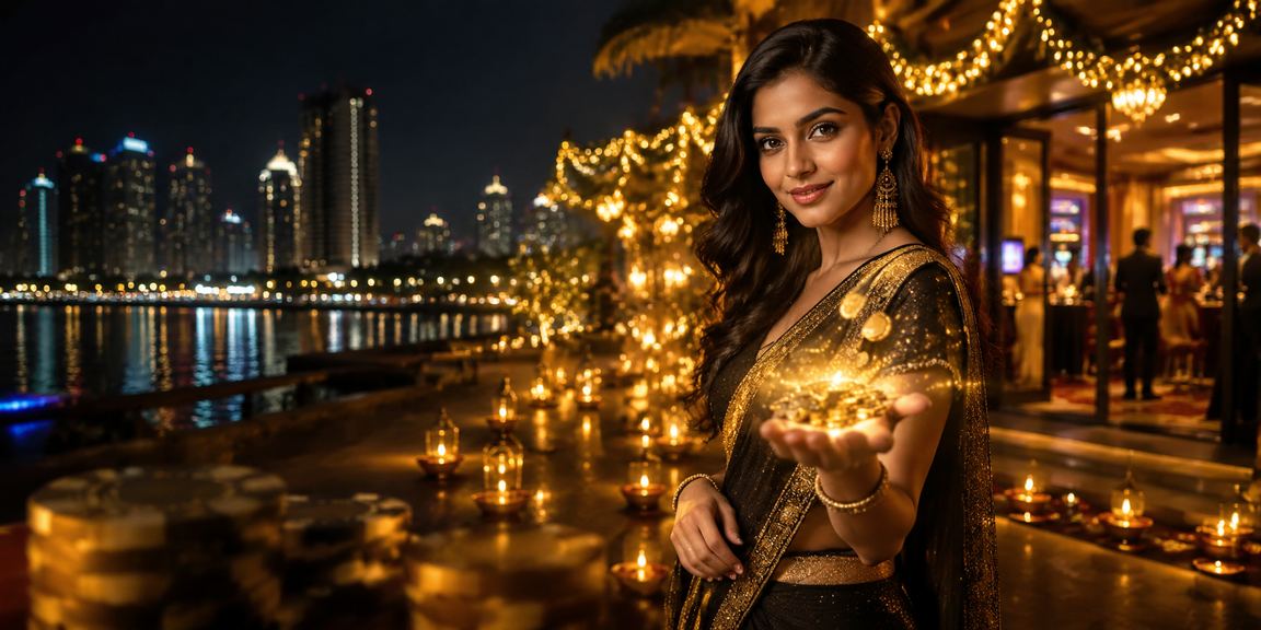 Vibrant Diwali festival with Mumbai casino entertainment